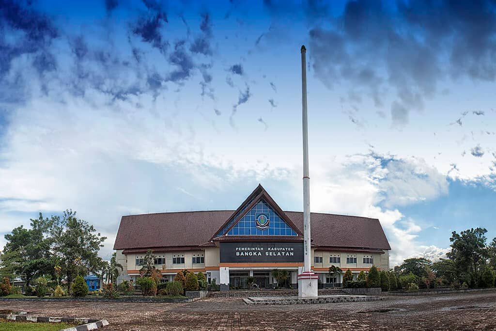 kantor bupati bangka selatan